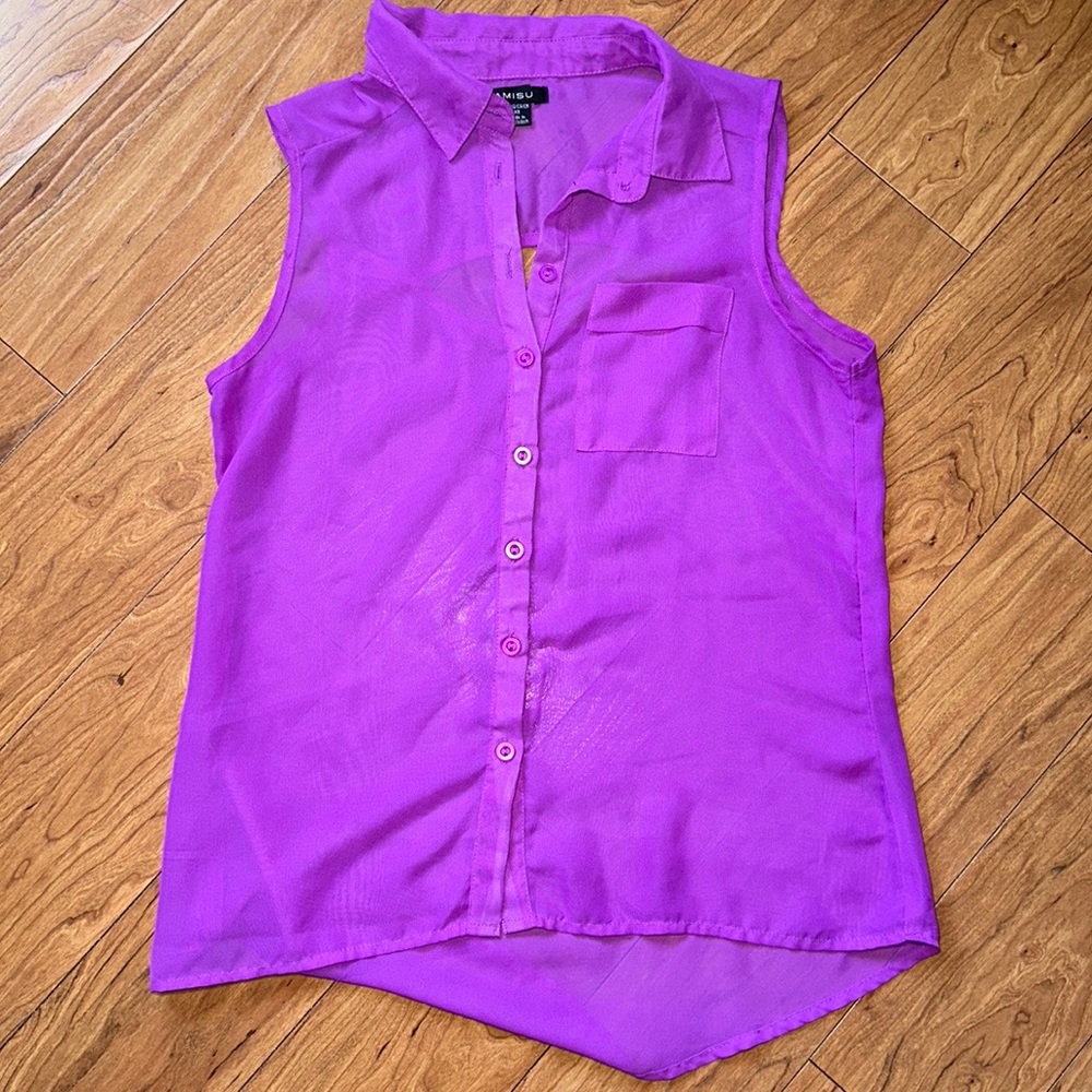 Purple blouse